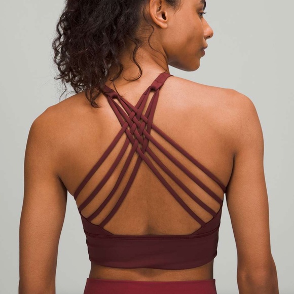 Lululemon Free to Be High-Neck Longline Bra, Wild - Picture 1 of 5